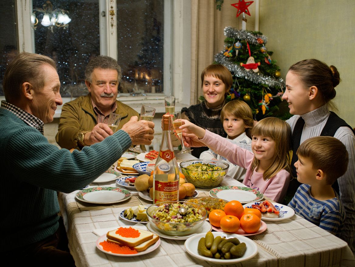 Новогоднее застолье